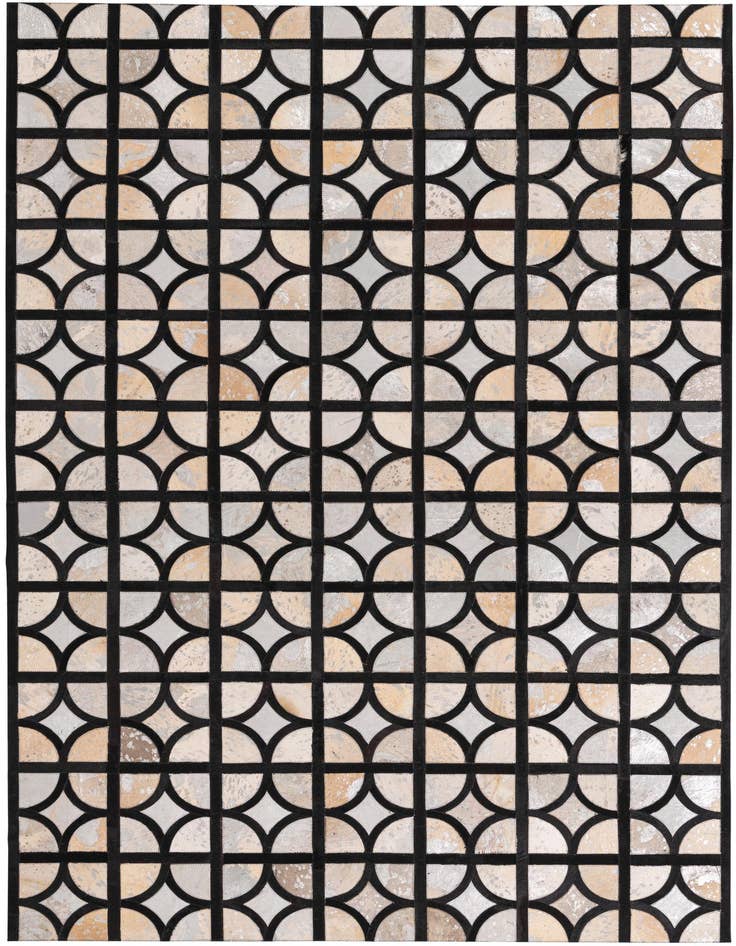 Detail image of 5' 2 x 7' 7 Cowhide Rug