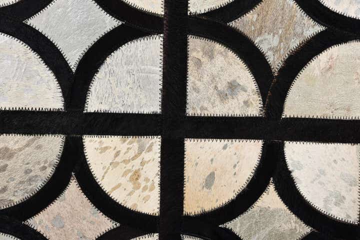 5' 3 x 7' 8 Cowhide Rug
