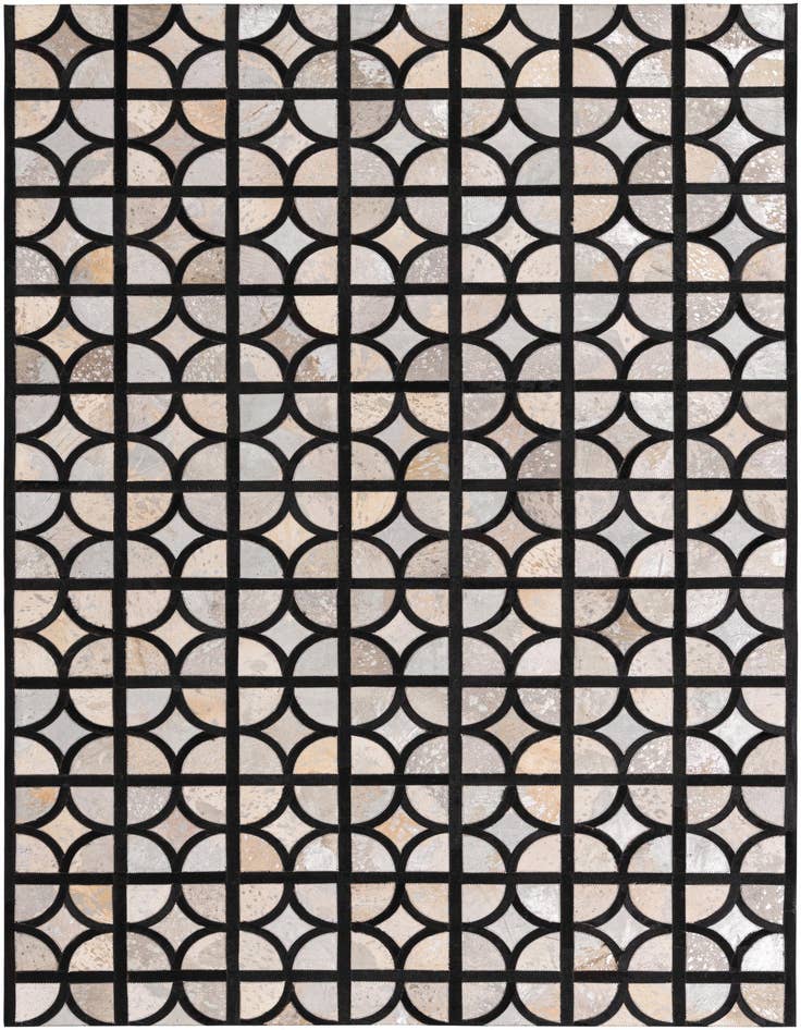 Detail image of 5' 3 x 7' 8 Cowhide Rug
