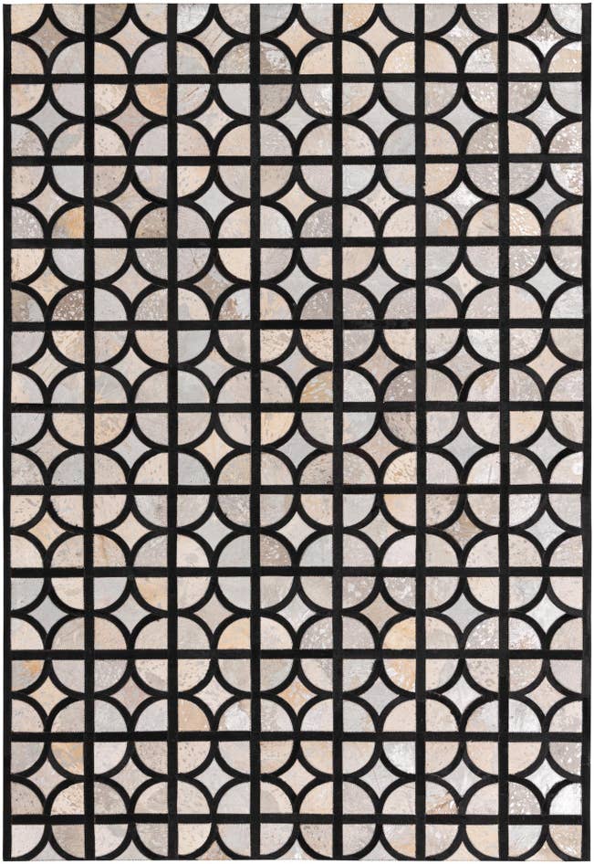 Detail image of 5' 3 x 7' 8 Cowhide Rug