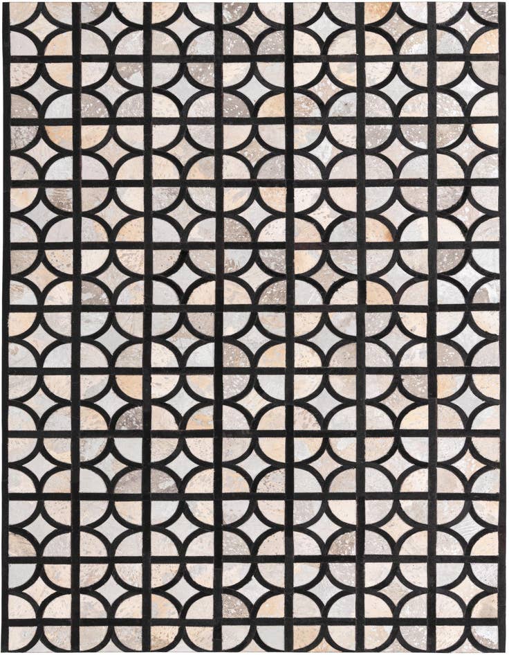 Detail image of 5' 3 x 7' 7 Cowhide Rug