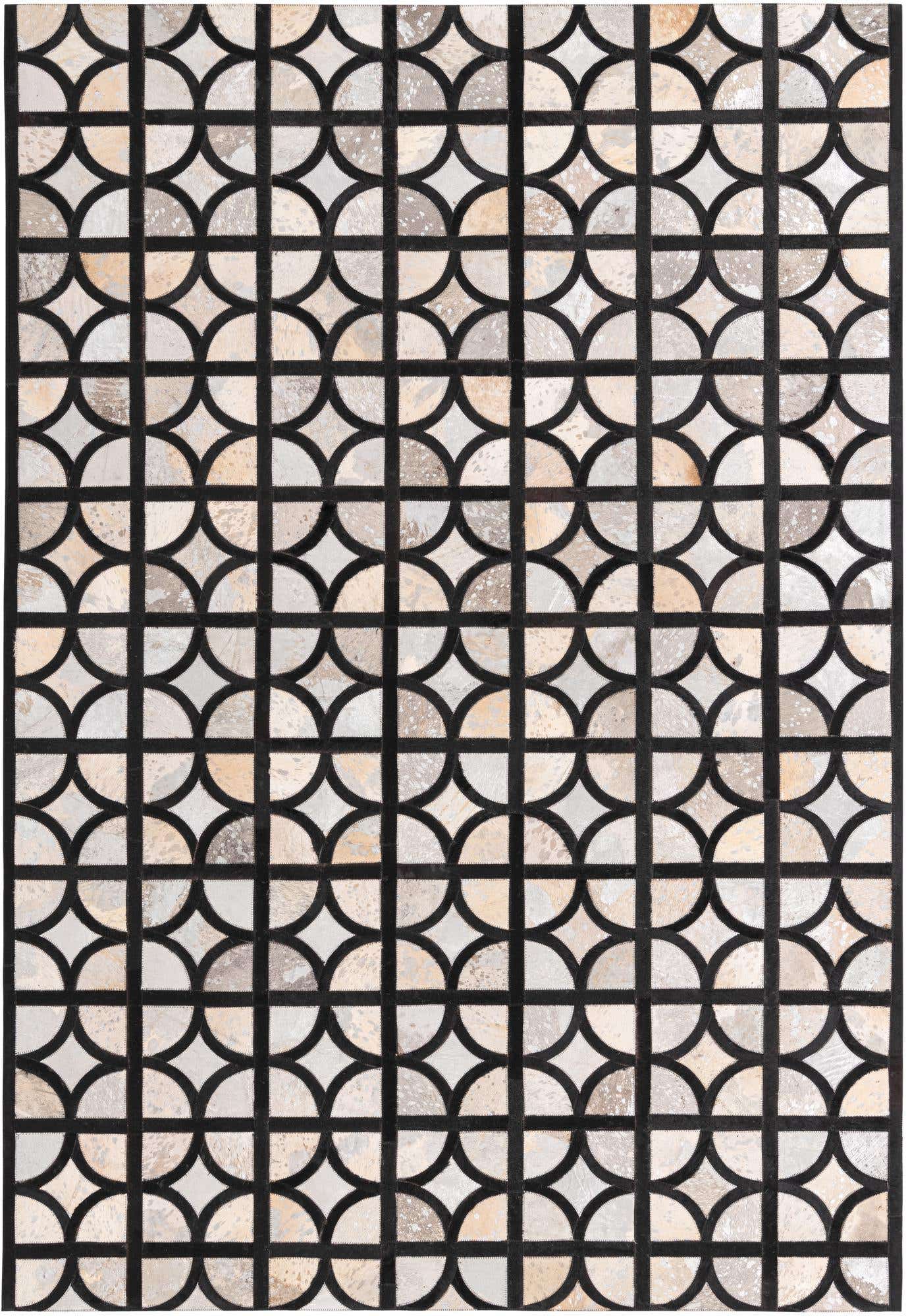 5' 3 x 7' 7 Cowhide Rug