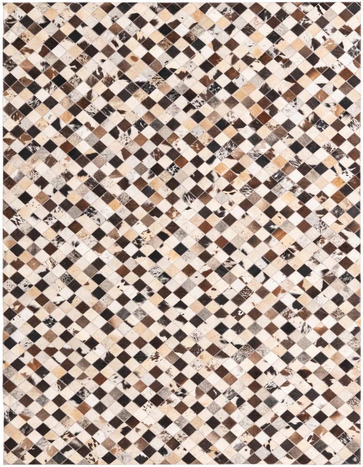 Detail image of 5' 4 x 7' 8 Cowhide Rug