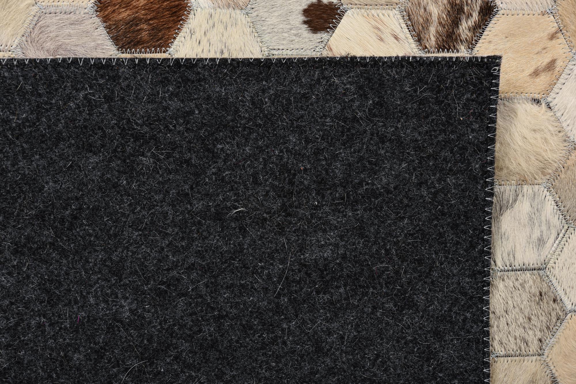 4' 9 x 8' Cowhide Rug