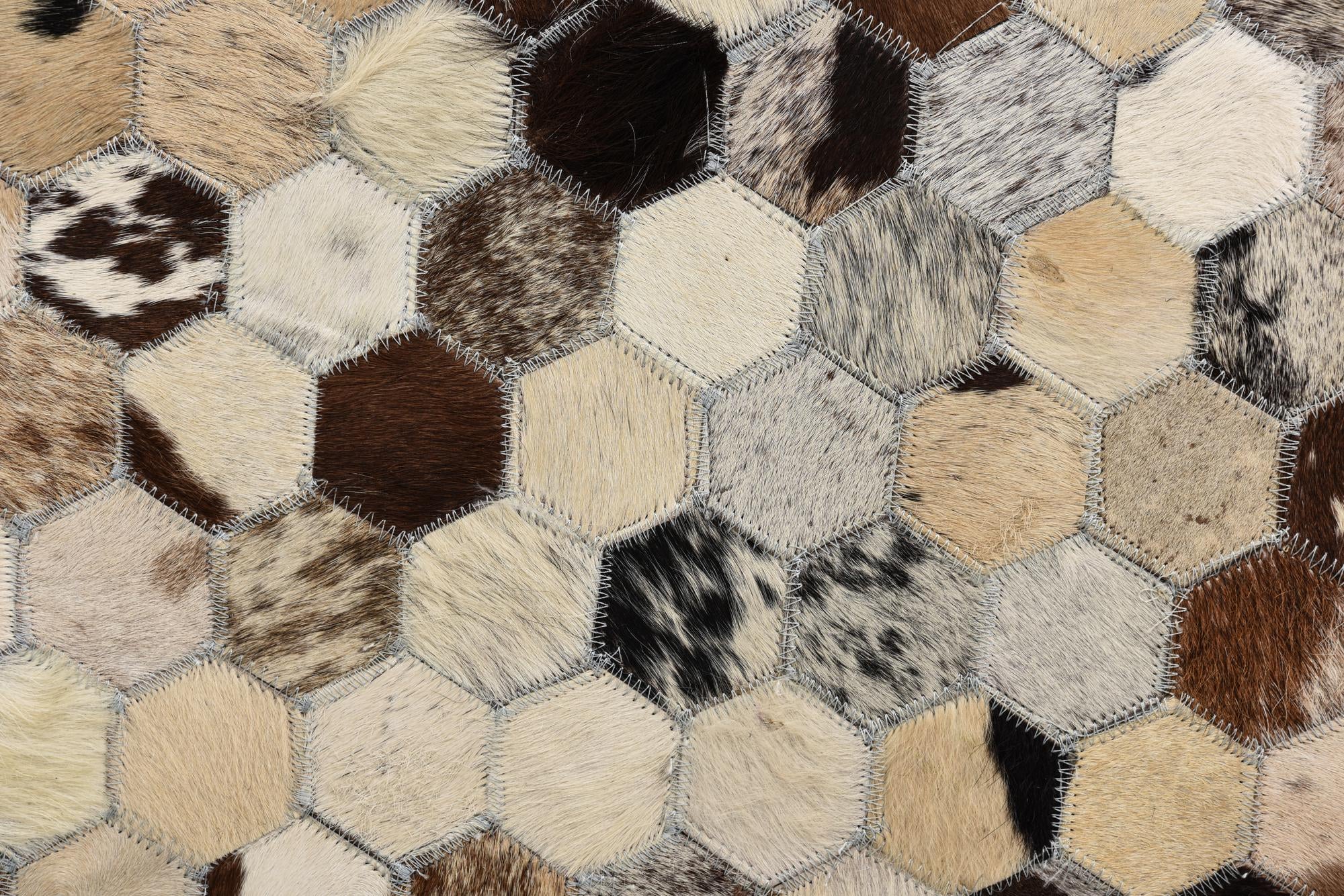 5' 1 x 7' 10 Cowhide Rug