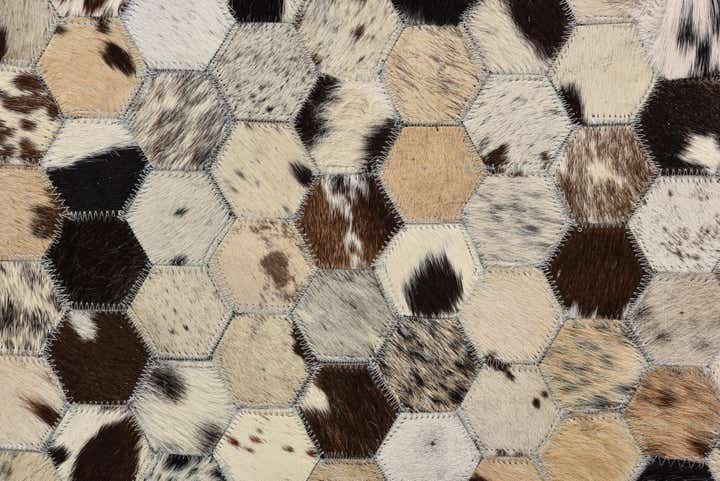 5' x 8' Cowhide Rug