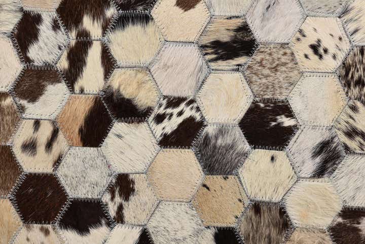 5' x 8' Cowhide Rug