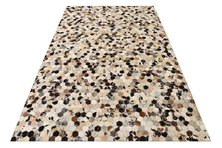 Detail image of 5' 2 x 8' Cowhide Rug