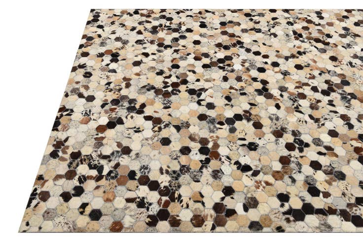 Detail image of 5' 2 x 8' Cowhide Rug
