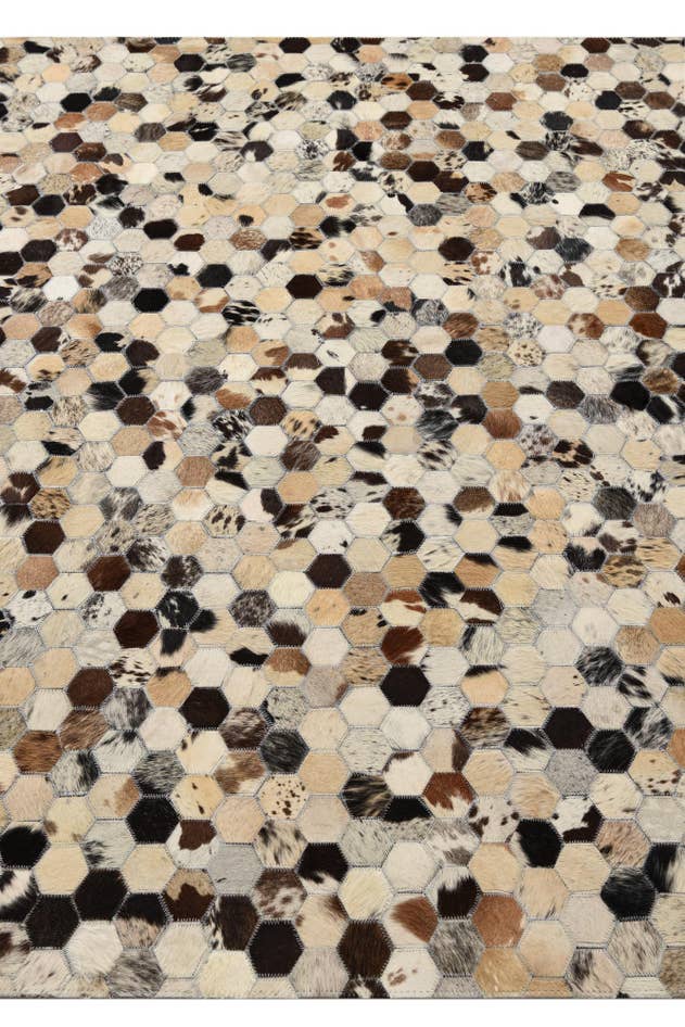 Detail image of 5' 2 x 8' Cowhide Rug