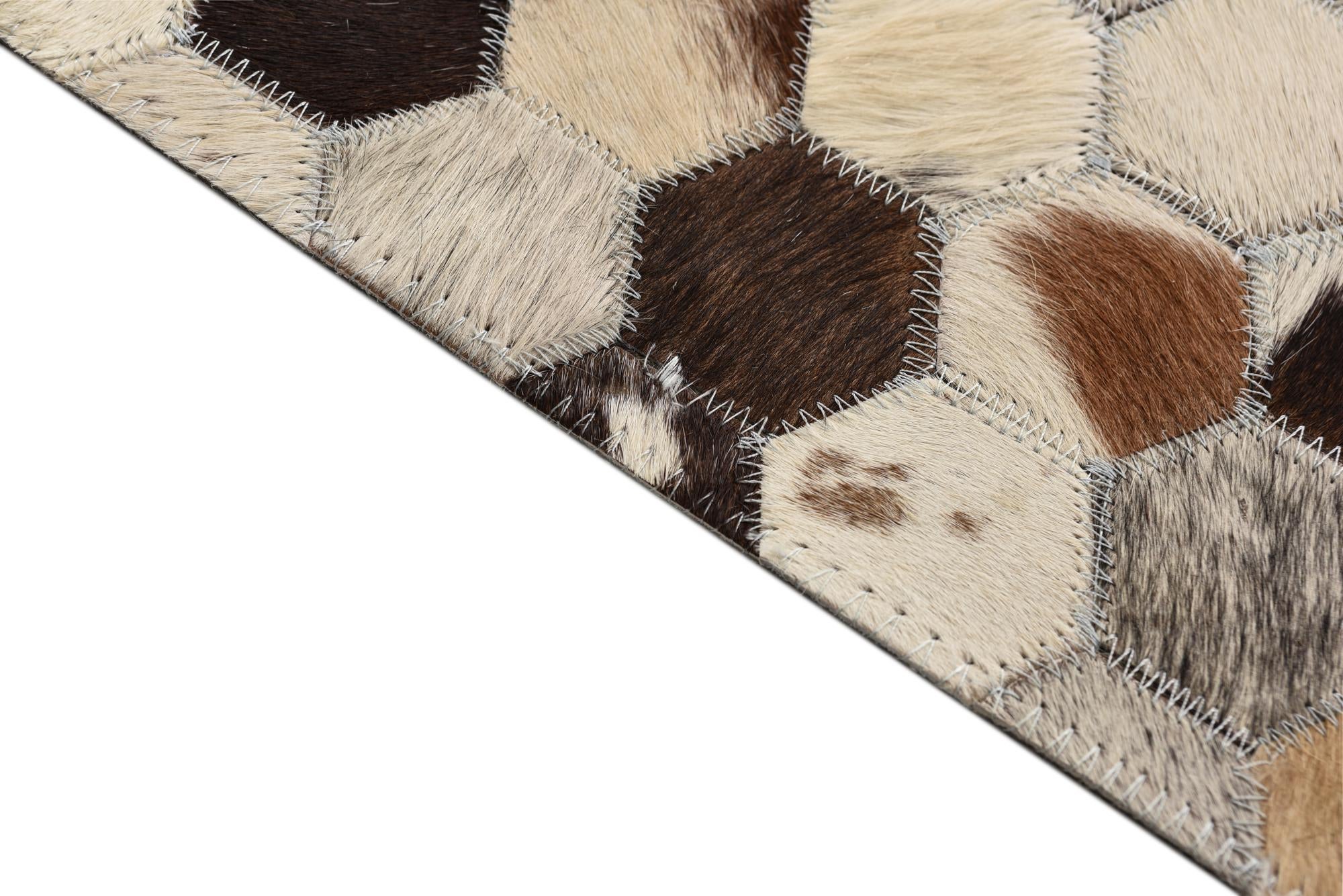 5' 2 x 8' Cowhide Rug