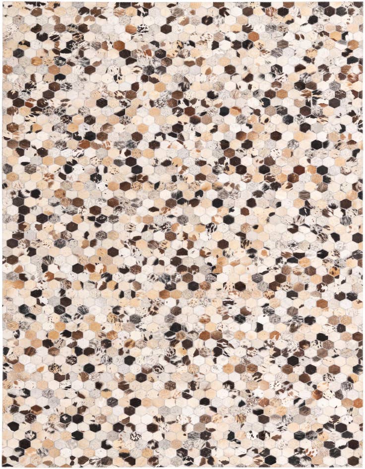 Detail image of 5' 2 x 8' Cowhide Rug