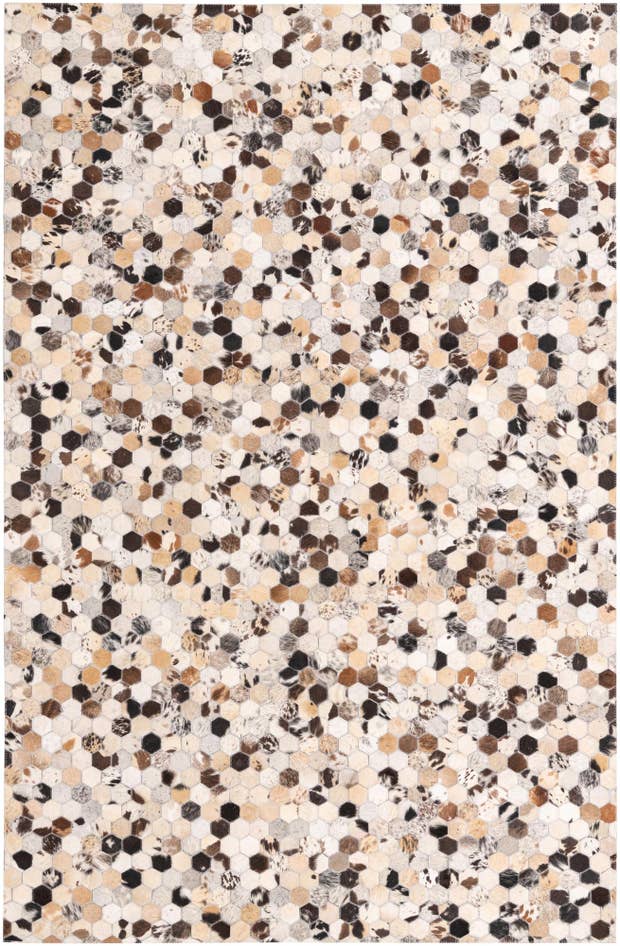 Detail image of 5' 2 x 8' Cowhide Rug