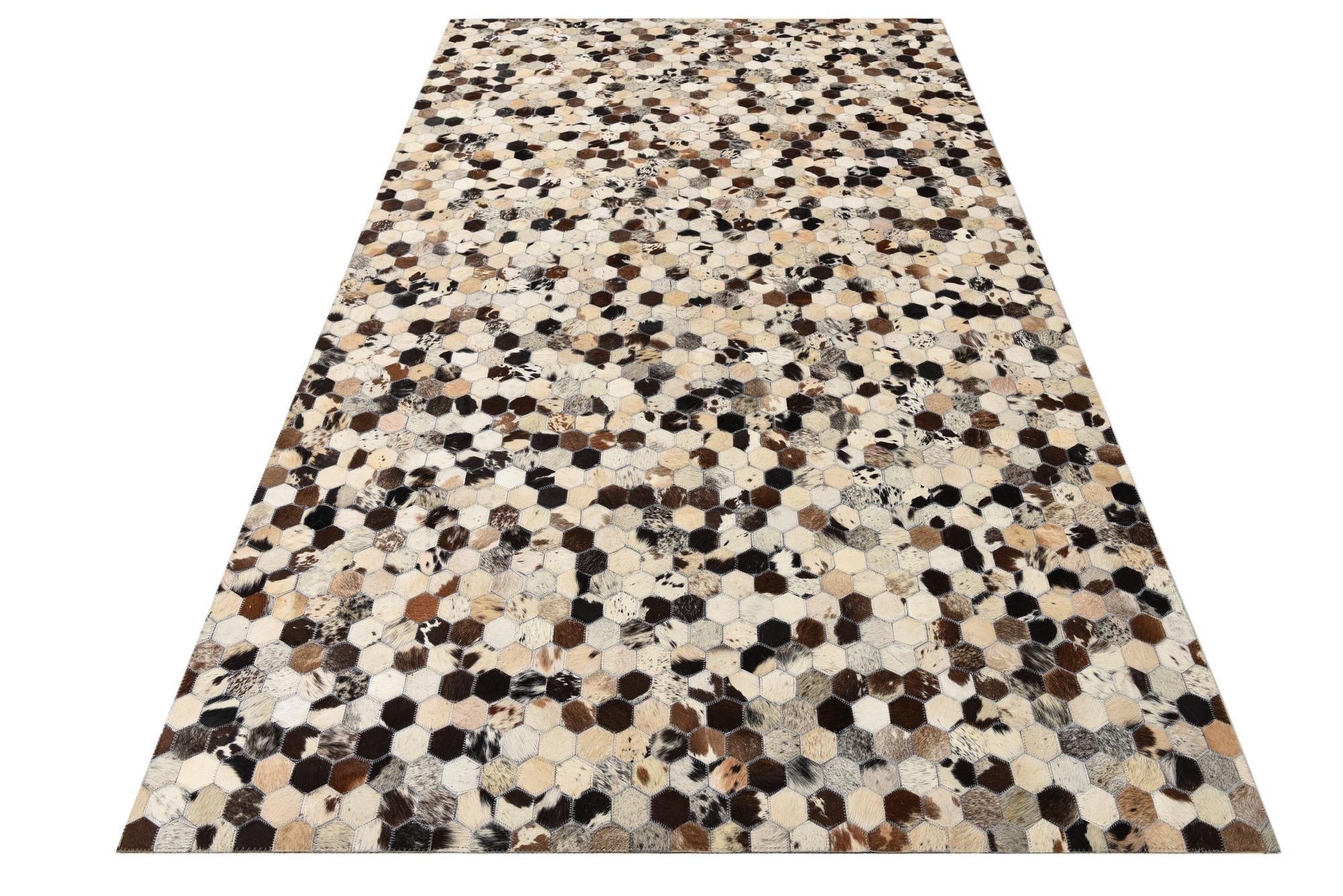 5' x 8' Cowhide Rug