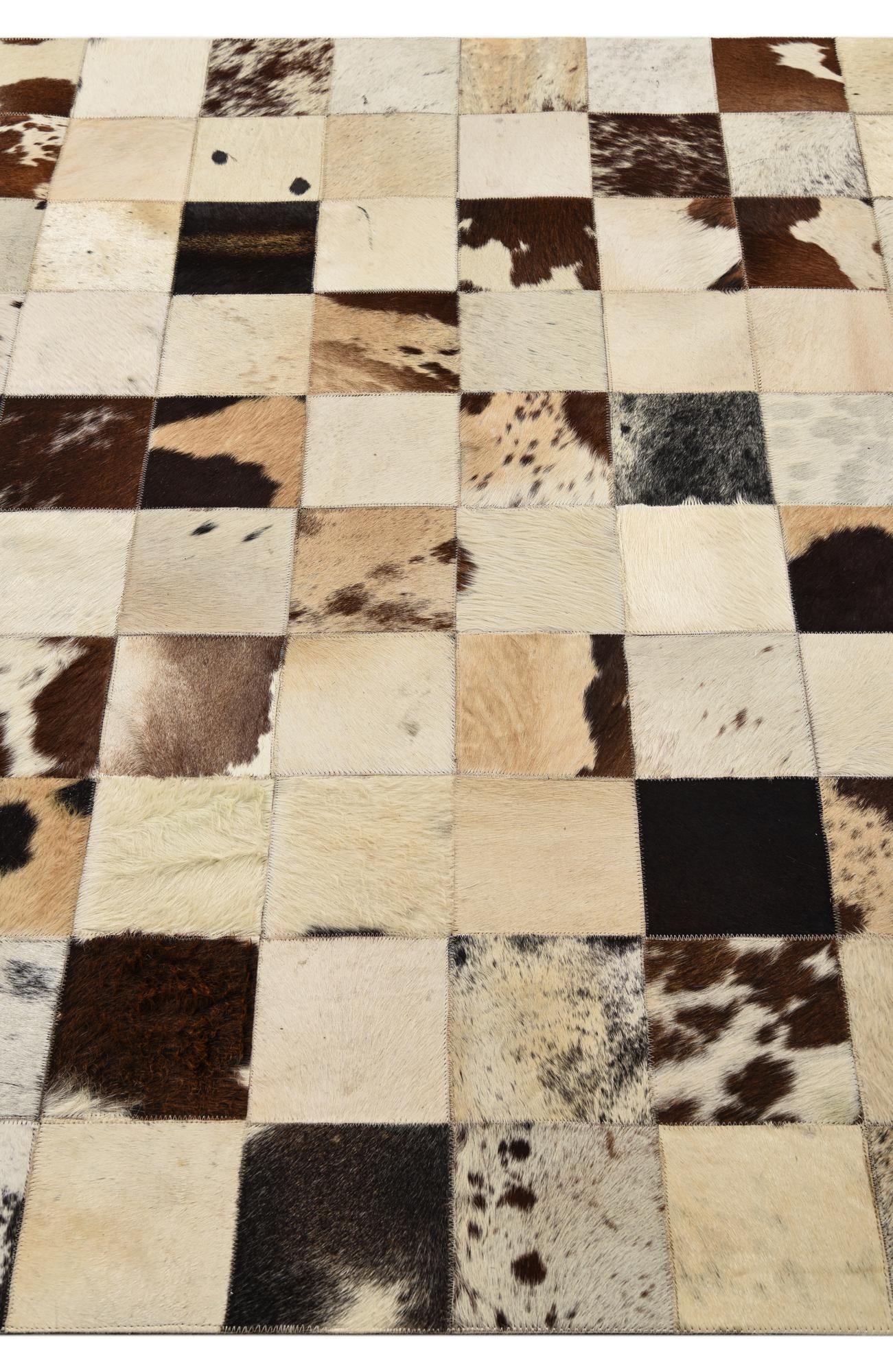 5' x 7' 10 Cowhide Rug