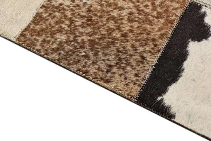 5' x 7' 10 Cowhide Rug