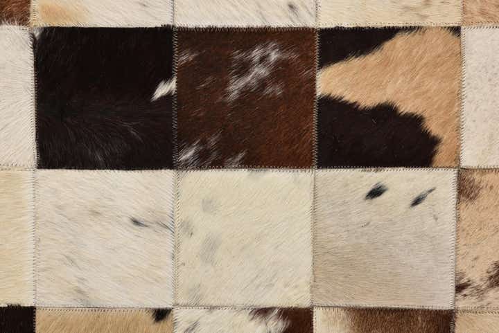 5' x 7' 10 Cowhide Rug