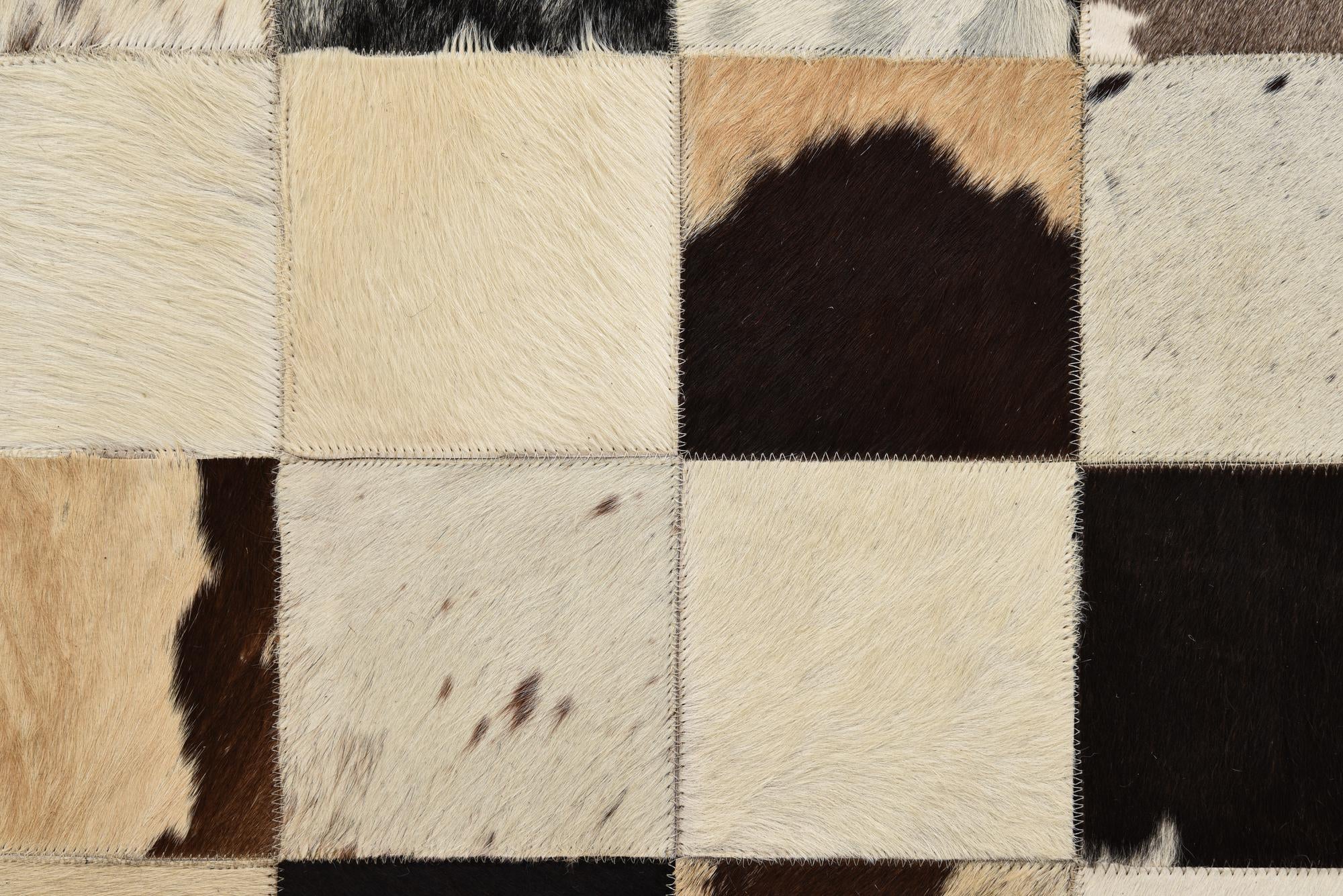 5' x 7' 10 Cowhide Rug
