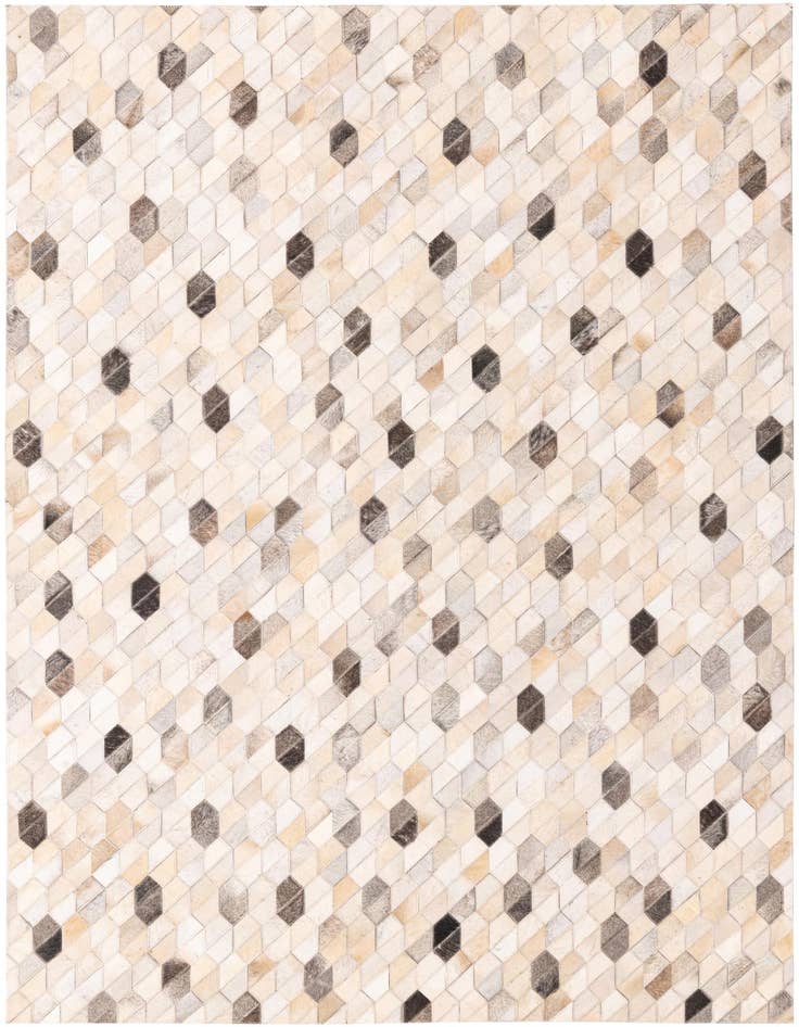 Detail image of 4' 8 x 6' 8 Cowhide Rug
