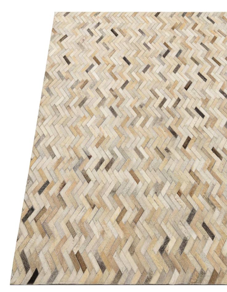 Detail image of 4' 9 x 6' 5 Cowhide Rug