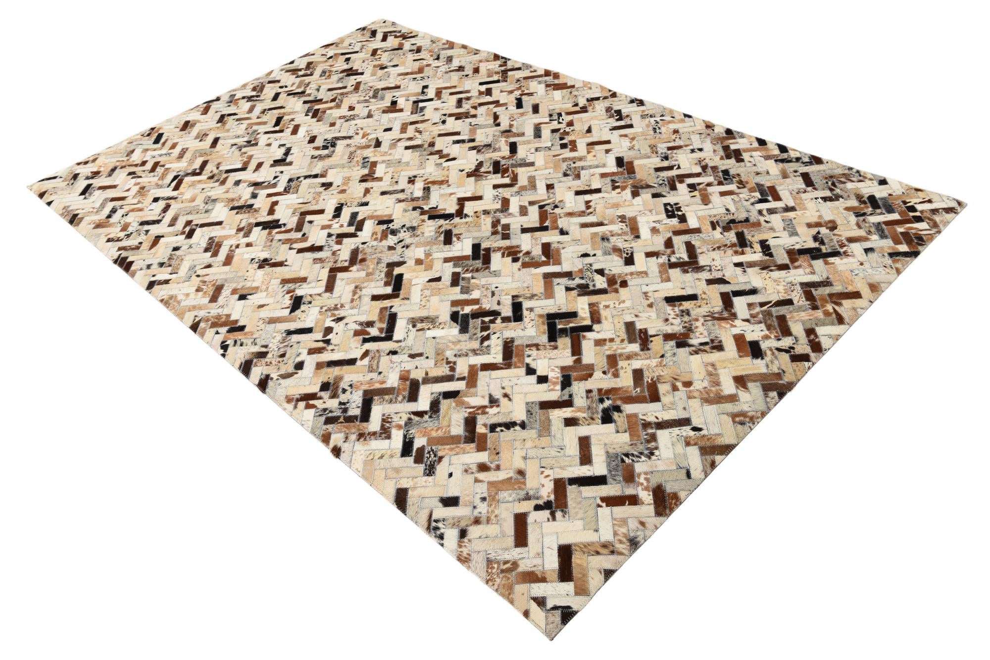 5' x 7' 10 Cowhide Rug