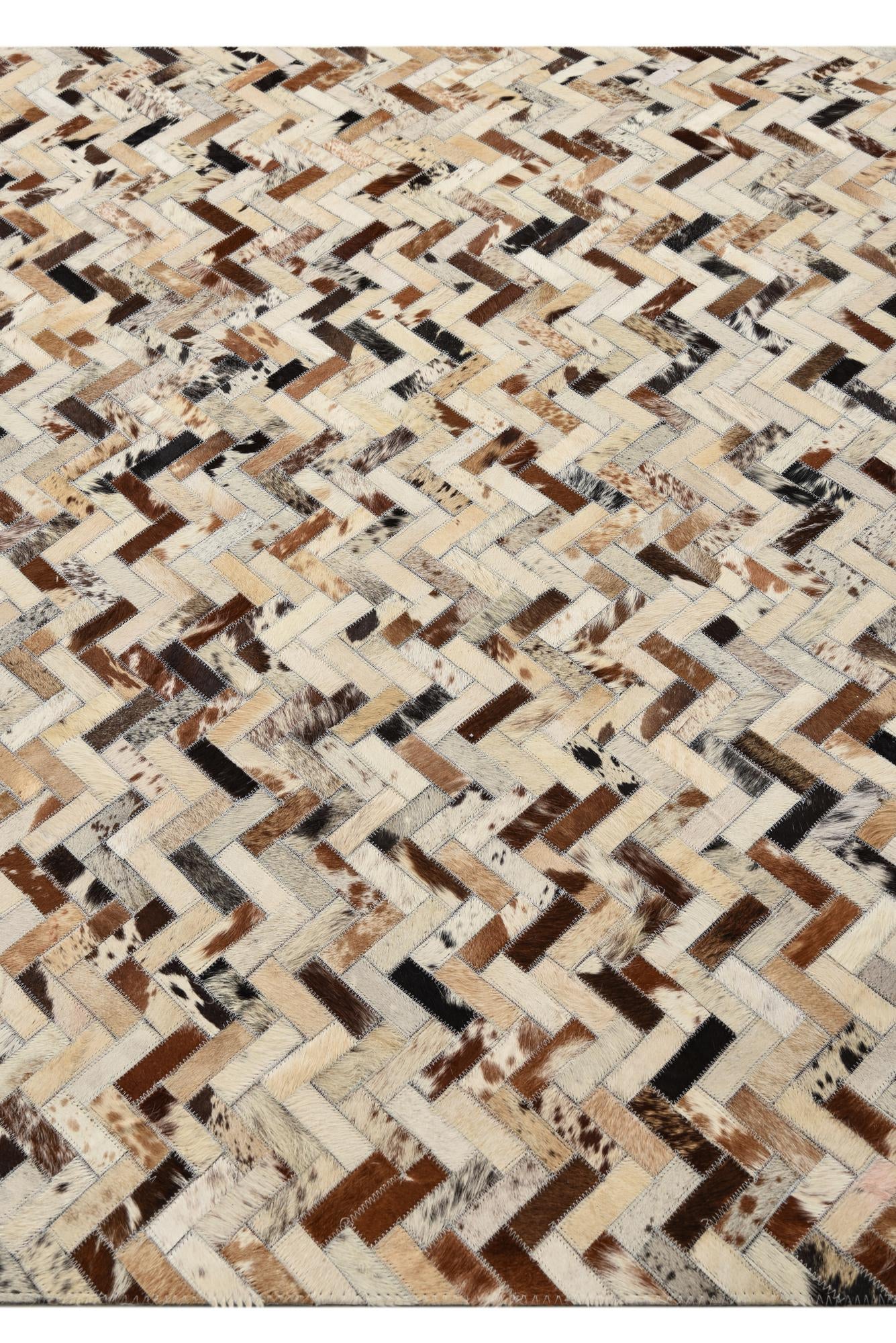 5' x 7' 10 Cowhide Rug