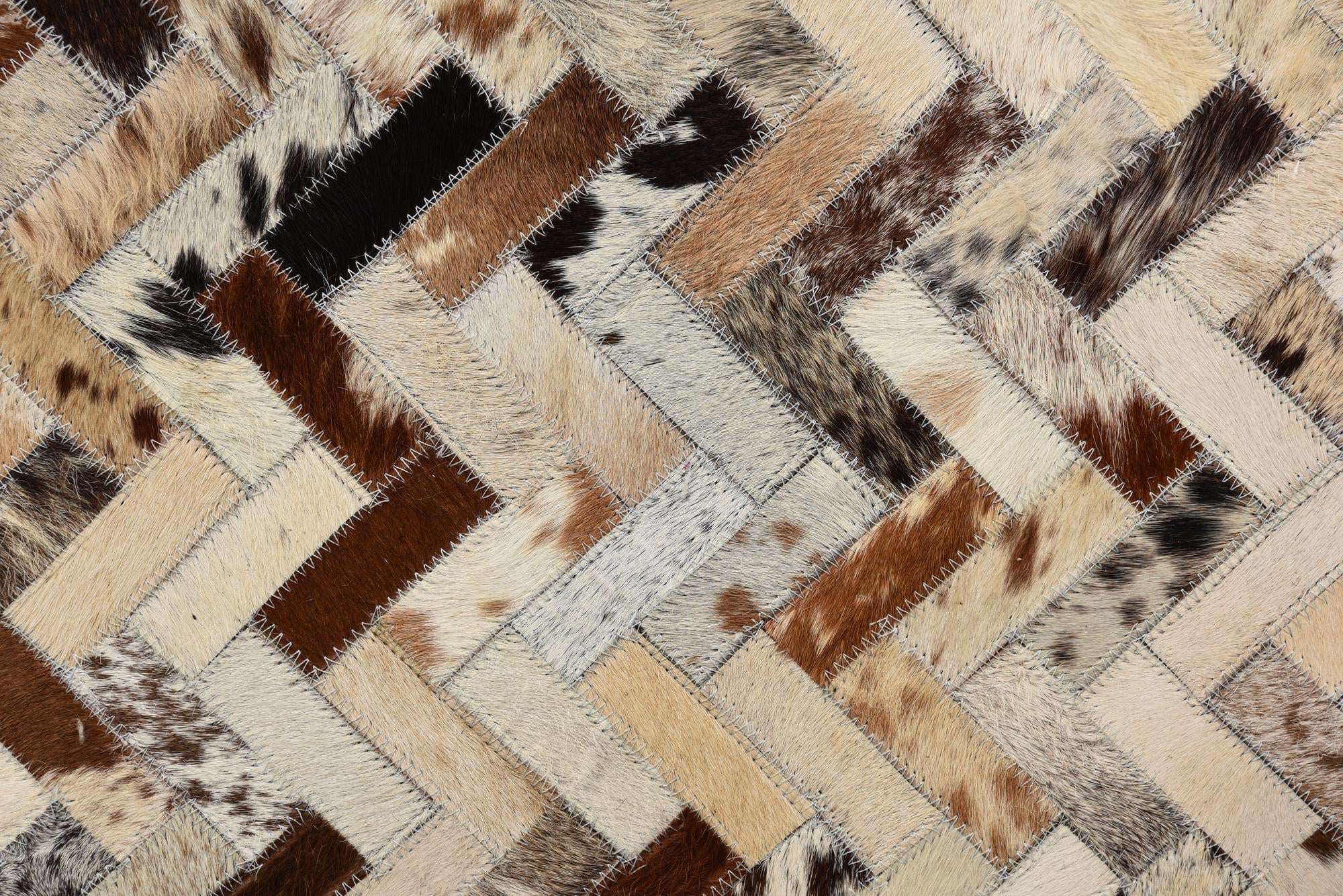 5' x 7' 10 Cowhide Rug