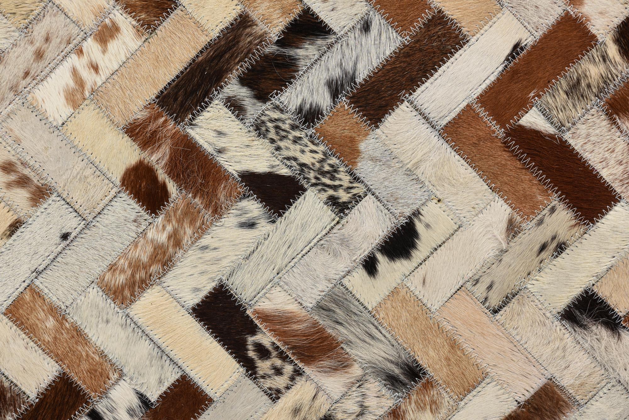 5' x 7' 10 Cowhide Rug