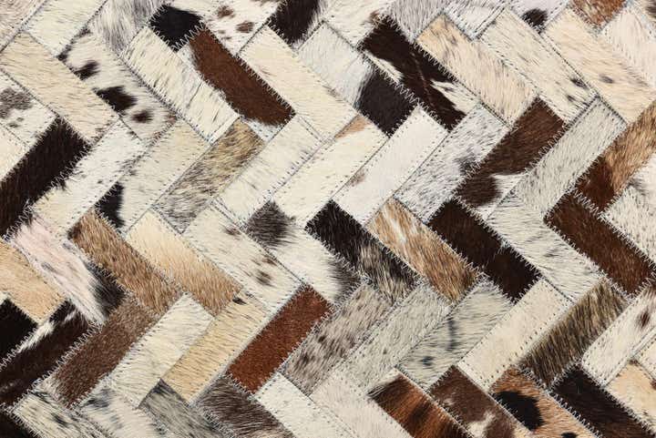 5' x 7' 9 Cowhide Rug