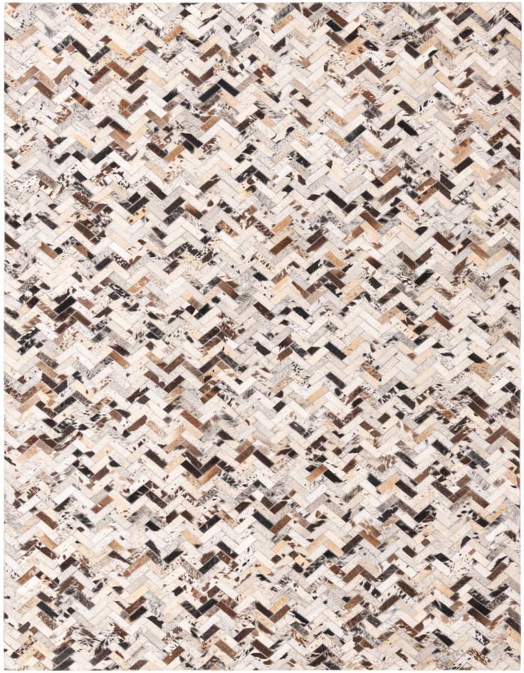 Detail image of 5' x 7' 9 Cowhide Rug