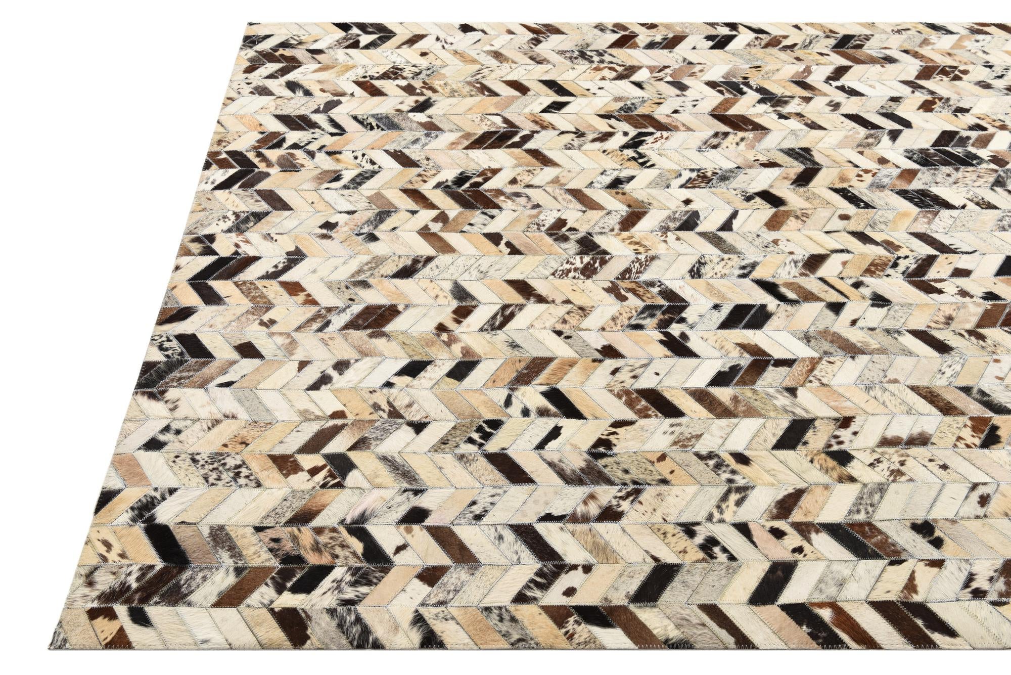 5' 3 x 8' Cowhide Rug