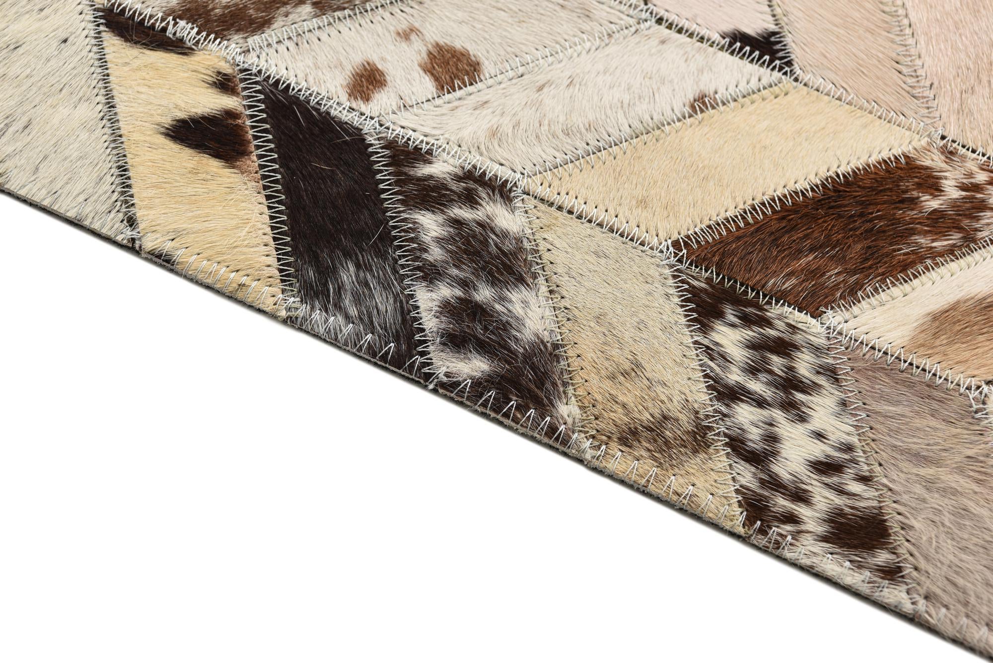 5' 3 x 8' Cowhide Rug