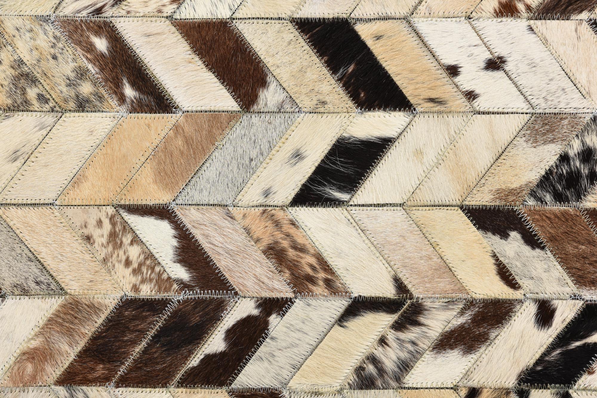 5' 3 x 8' Cowhide Rug