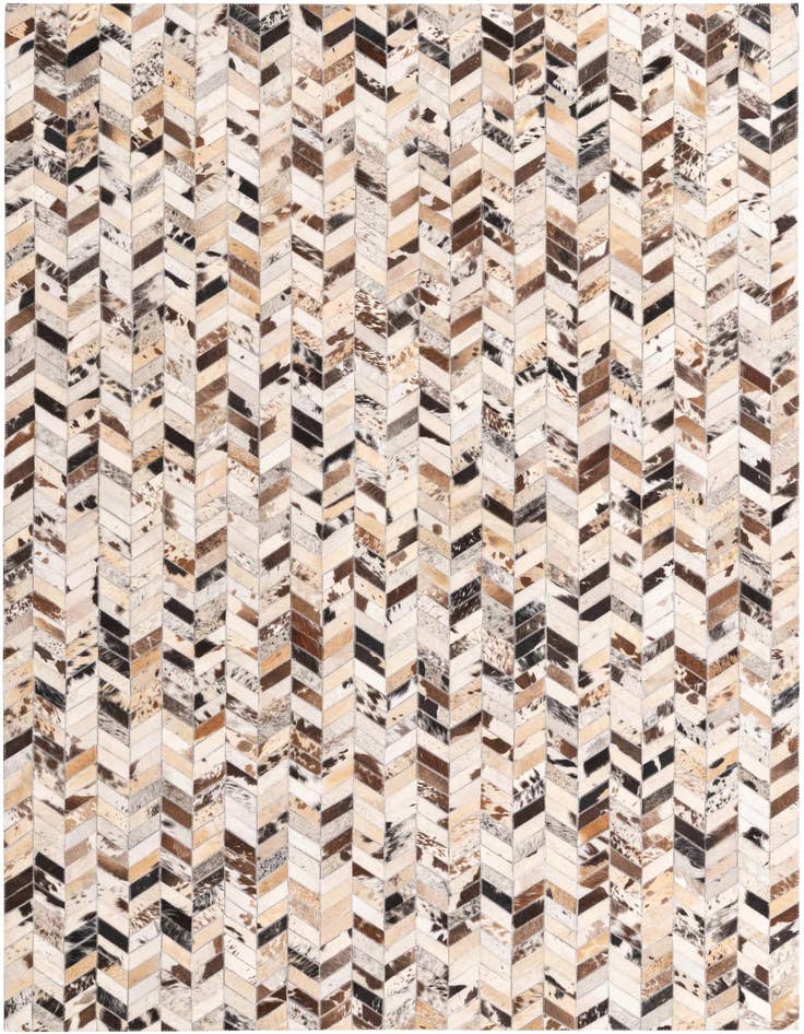Detail image of 5' 3 x 8' Cowhide Rug