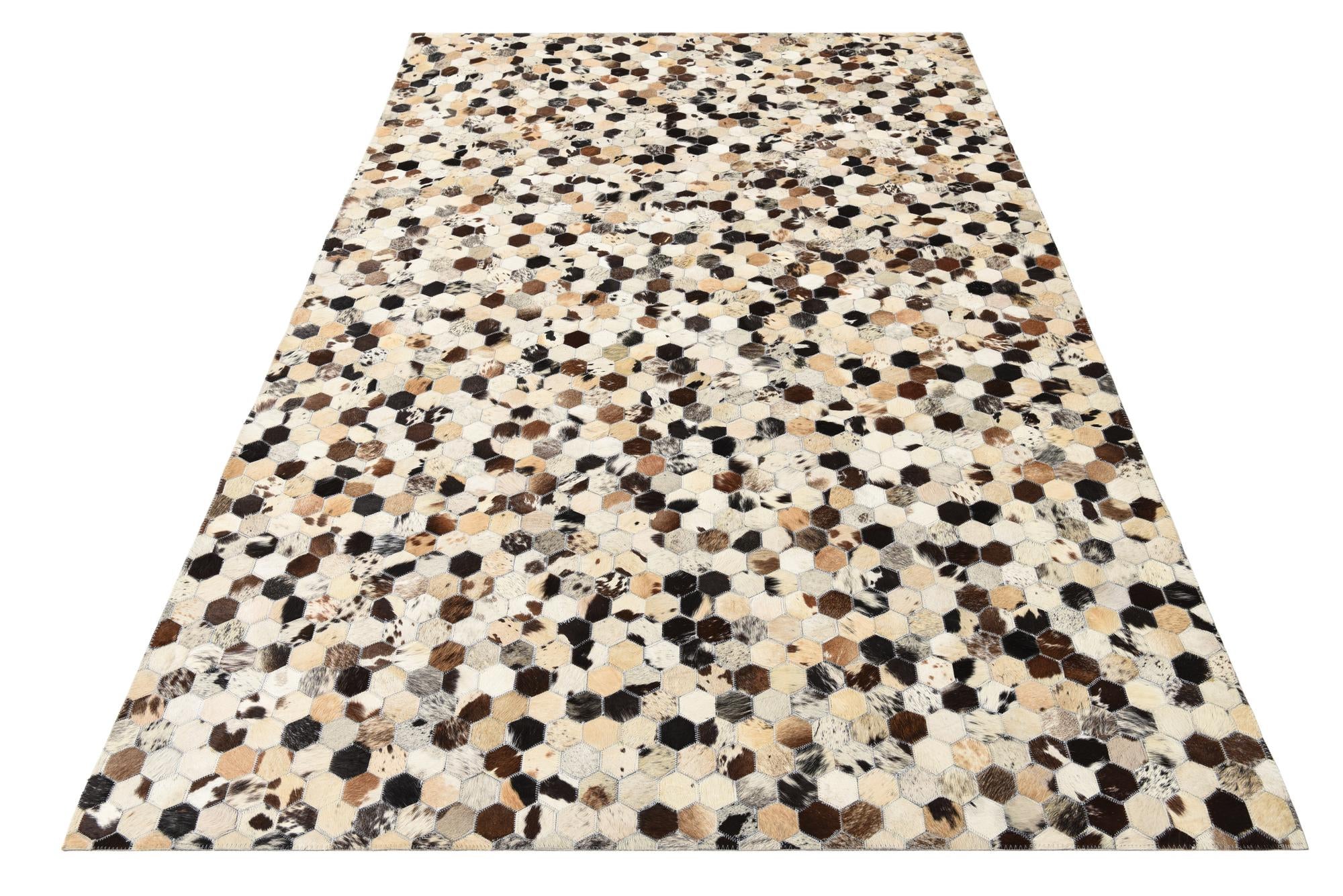 5' 1 x 8' Cowhide Rug