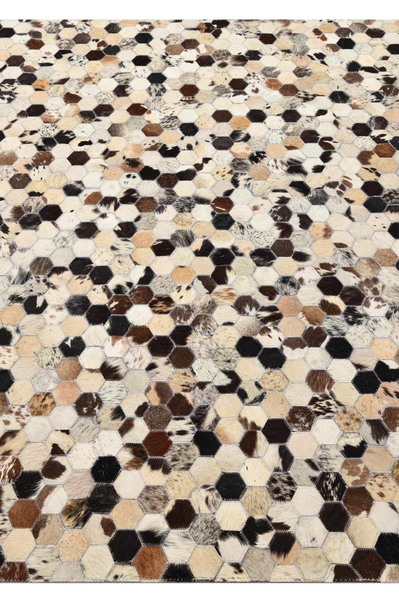 5' 1 x 8' Cowhide Rug