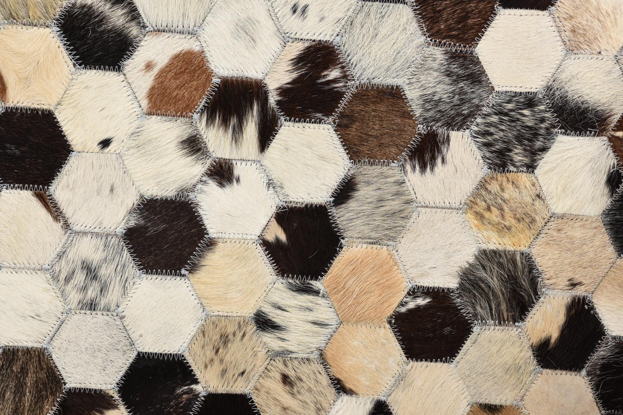 5' 1 x 8' Cowhide Rug