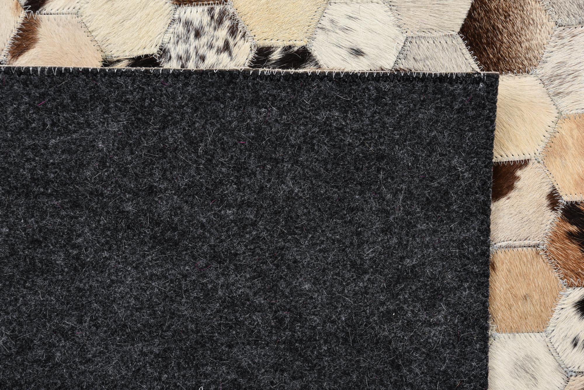 5' 1 x 8' Cowhide Rug