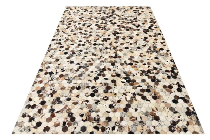 Detail image of 5' 1 x 8' Cowhide Rug
