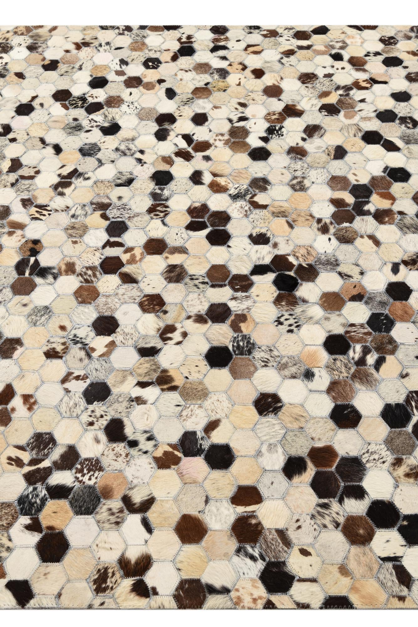 5' 1 x 8' Cowhide Rug