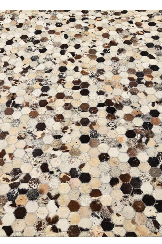 5' 1 x 8' Cowhide Rug