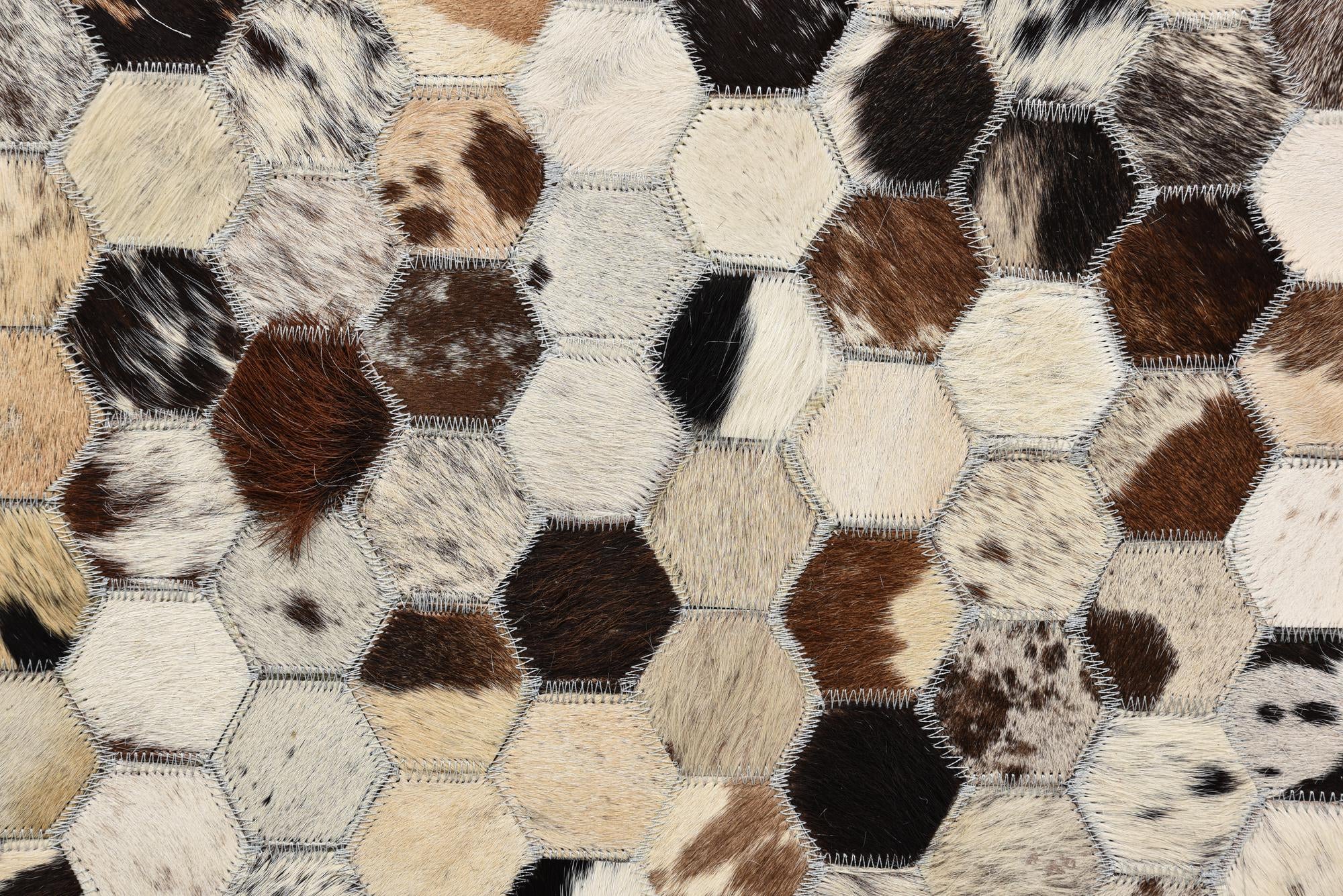 5' 1 x 8' Cowhide Rug