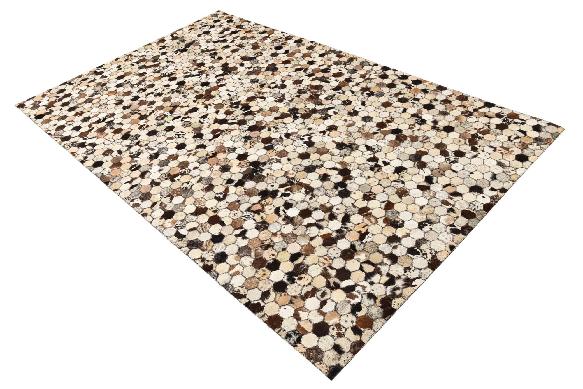 5' x 8' 2 Cowhide Rug