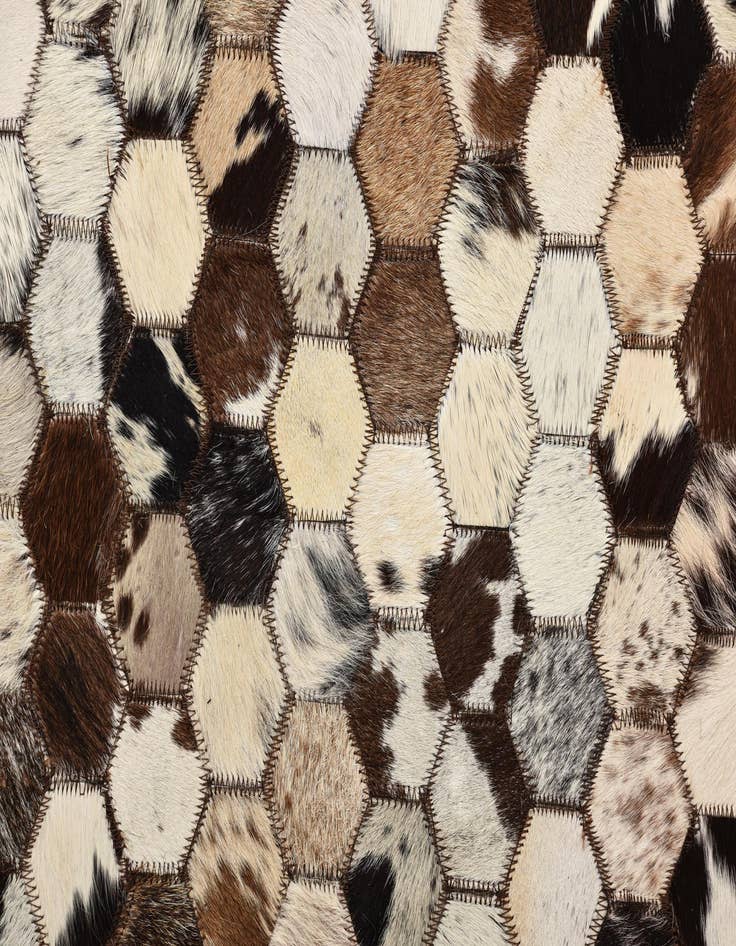 Detail image of 5' x 8' 2 Cowhide Rug