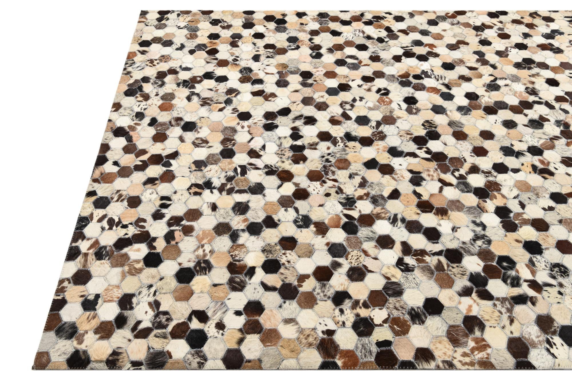 5' 2 x 8' Cowhide Rug