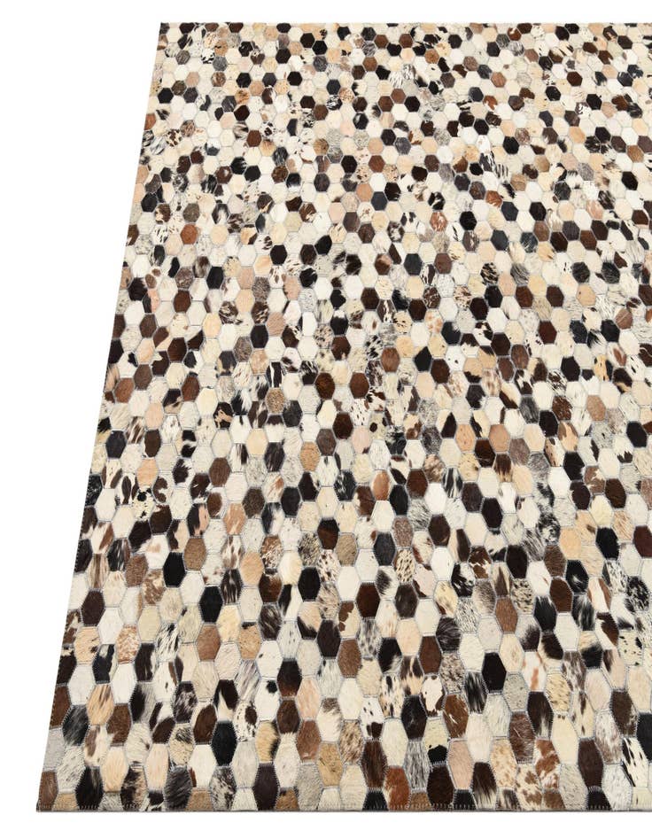 Detail image of 5' 2 x 8' Cowhide Rug