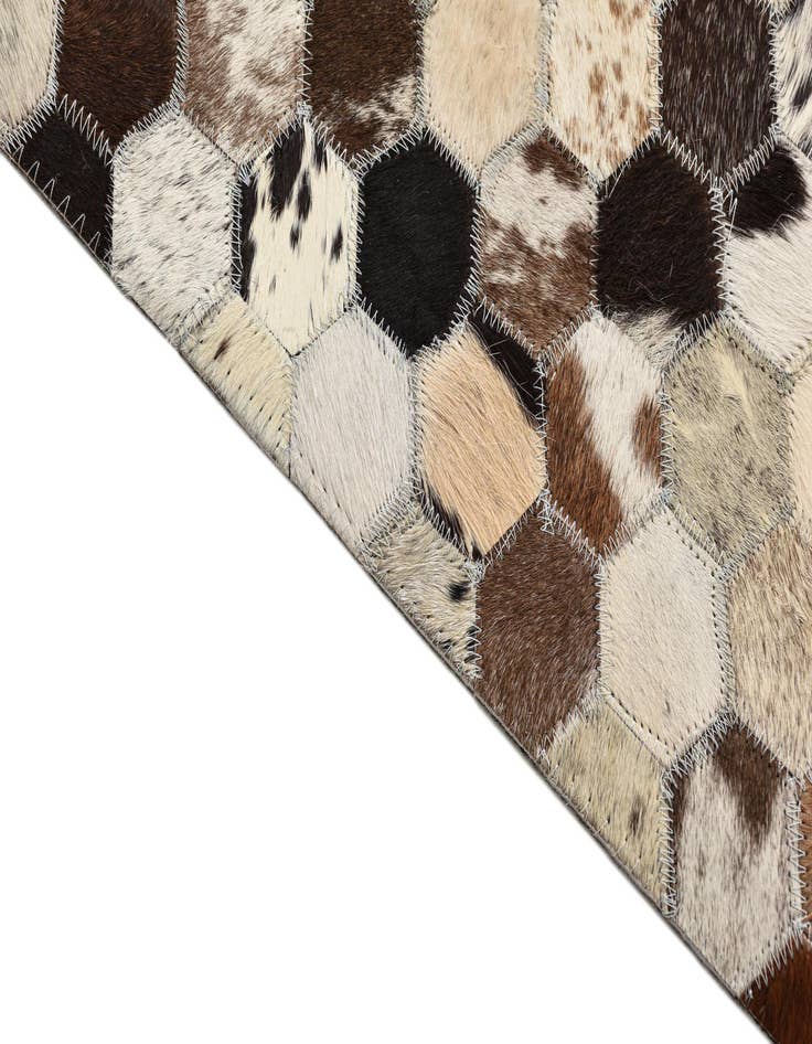 Detail image of 5' 2 x 8' Cowhide Rug