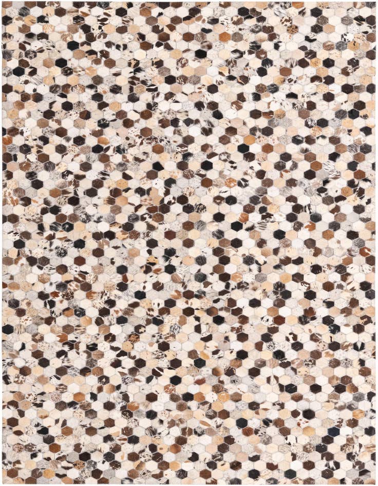 Detail image of 5' 2 x 8' Cowhide Rug