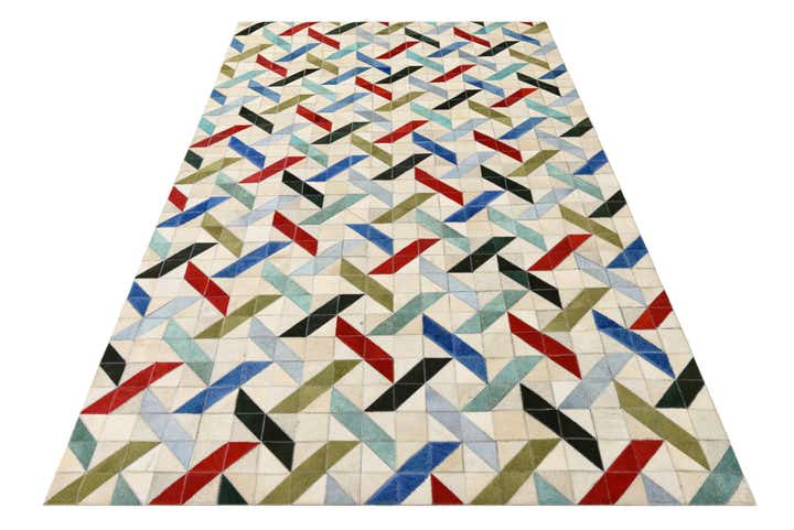 5' x 7' 10 Cowhide Rug