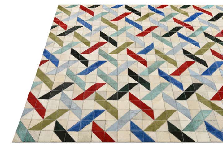 5' x 7' 10 Cowhide Rug